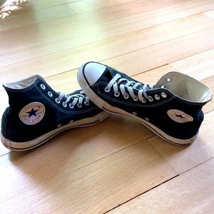 Black High Top Converse